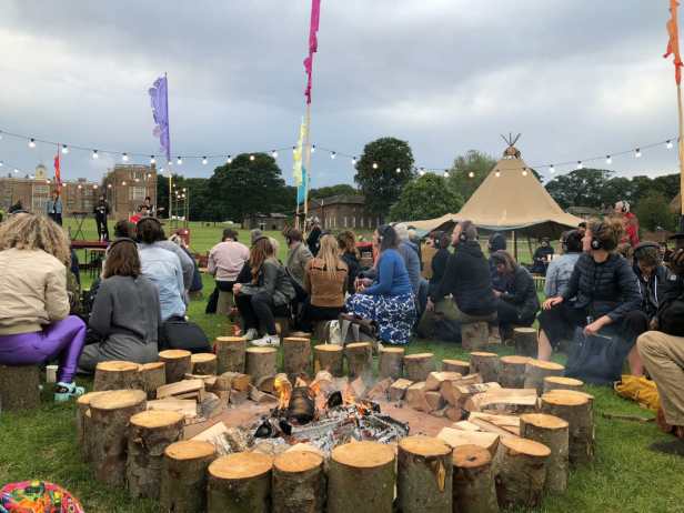 campfire at wild conference rusinga festival